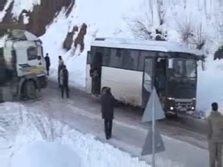 Yüksekova'da dondurucu soğuklar