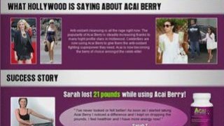 How to Get a Flatter Tummy with Acai Berry