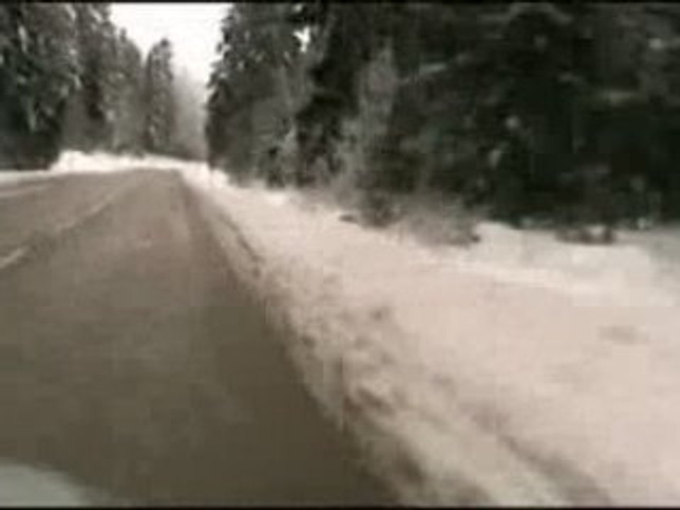 ballade sous la neige