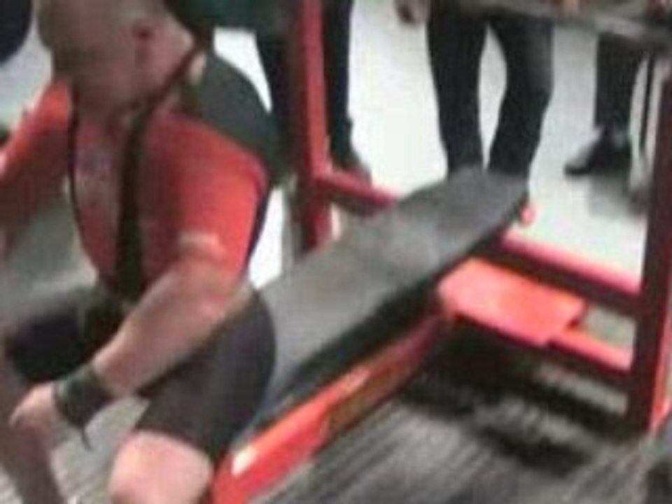 Championnat du monde 2008 300kg Didier Michelon