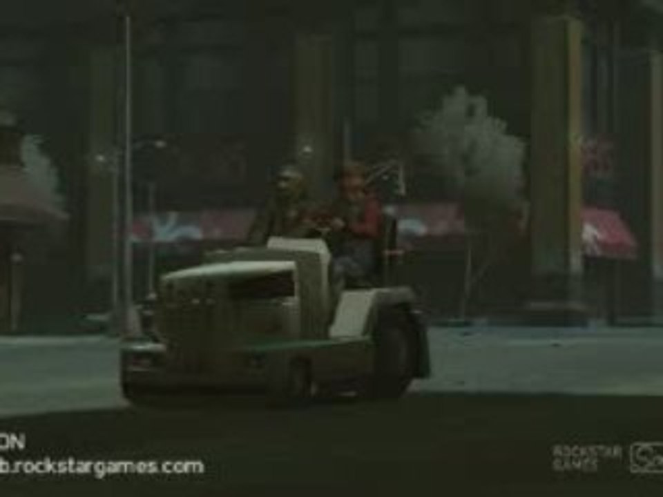 GTA4 - PROMENADE EN VILLE (multi