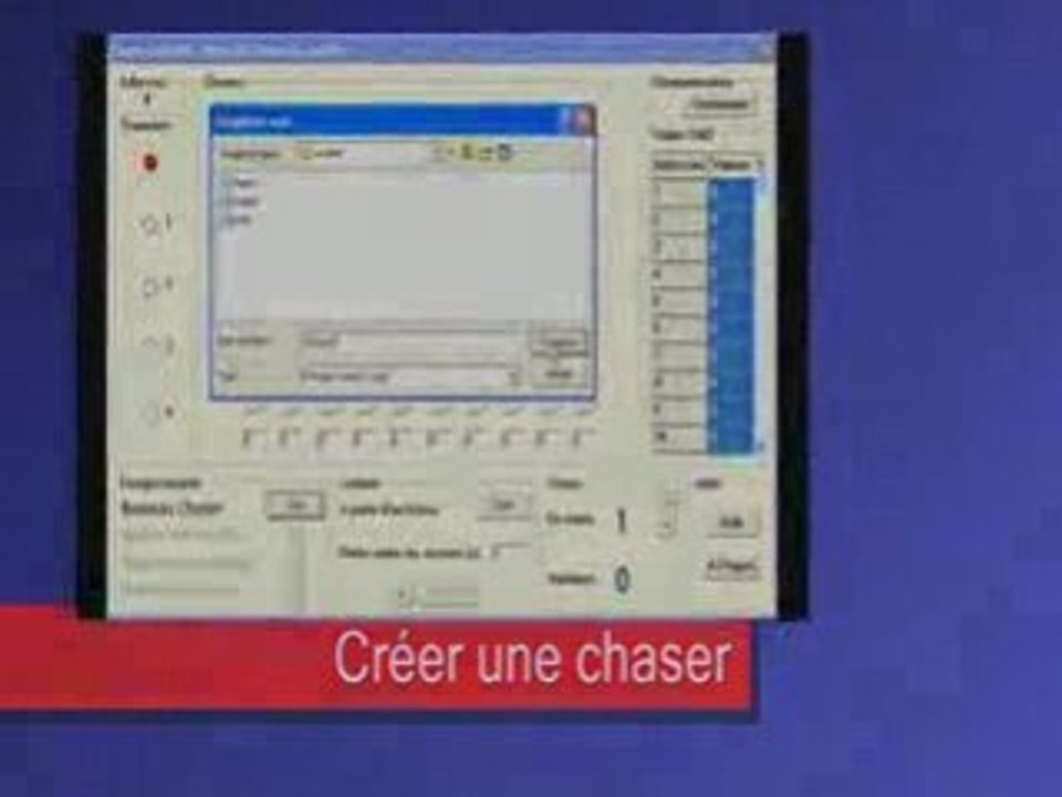 Créer une chaser
