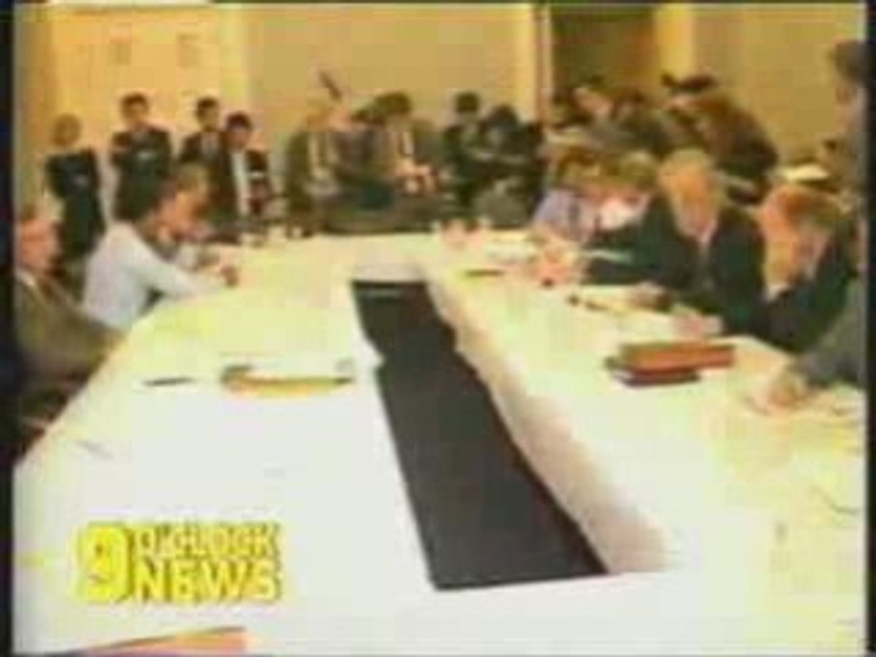 BBC1 contunity & Nine O'Clock News (1988)