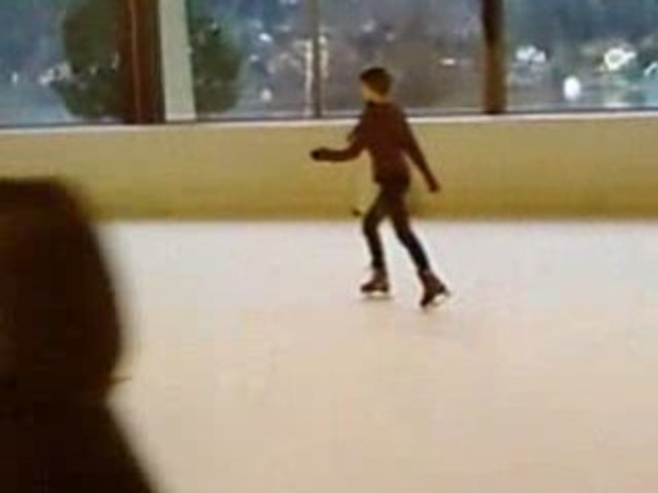 Mon Ange sur des patins