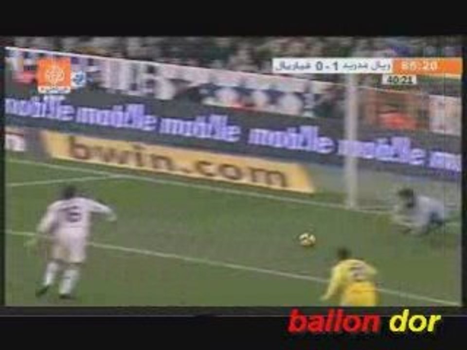 REAL 1-VILLA REAL 0 (DUR,MAIS QUEL BUT !!!!)