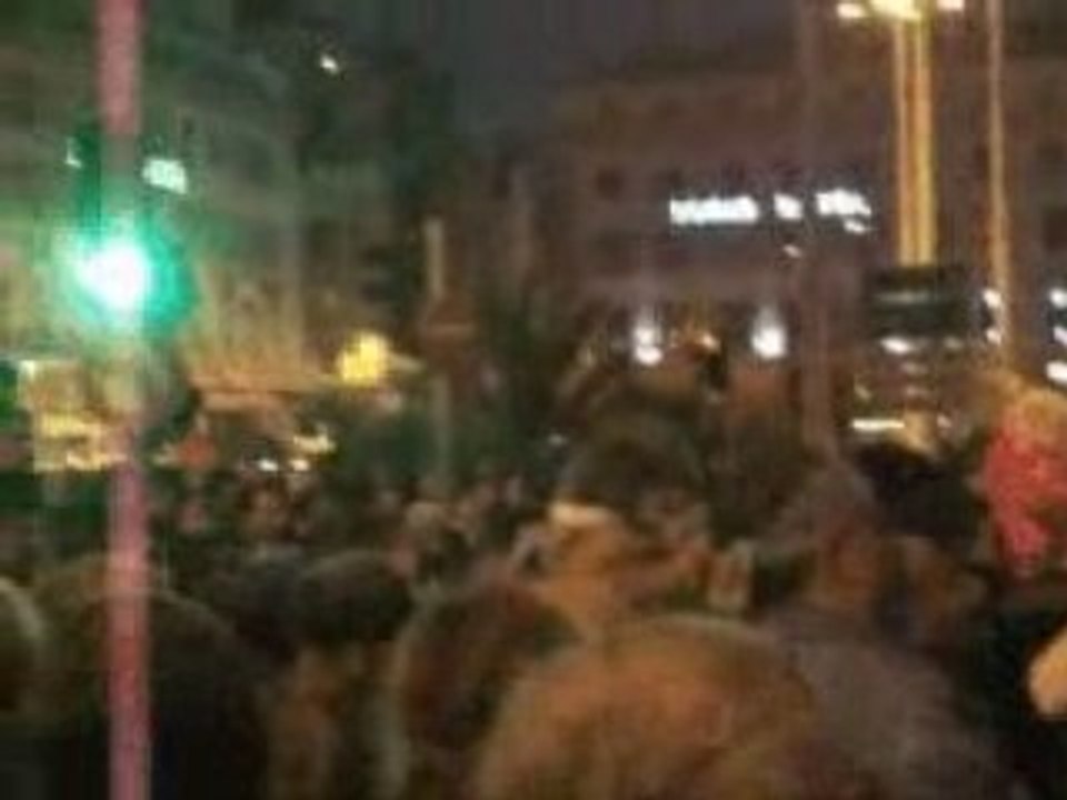 Marseille Protest over Gaza Bombings by Israel 3 January 3/5