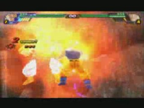 Dragon ball Z Budokai Tenkaichi GOKU VS BROLY fight pcsx2
