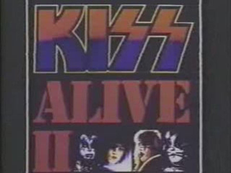 KISS - Alive II (Promo Video)