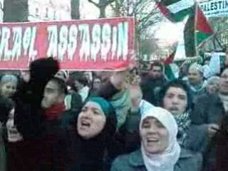 manifestation  solidarité PALESTINE