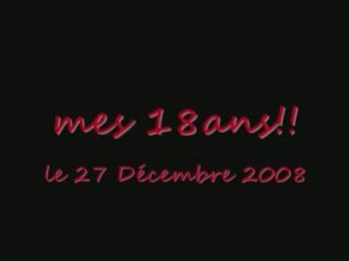 Mes 18ans!!