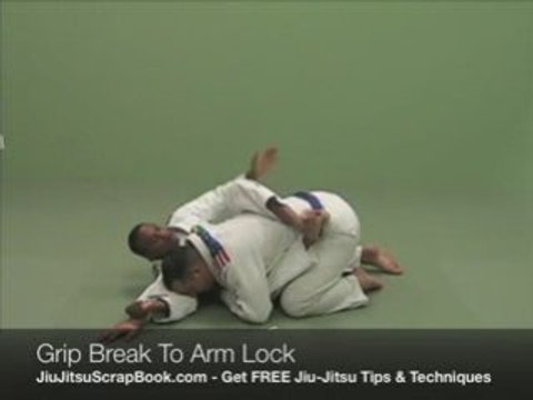 Brazilian Jiu-Jitsu (BJJ) Techniques - Grip Break to Arm Bar