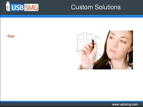 Custom Promotional USB Flash Drives by USBSMG.com