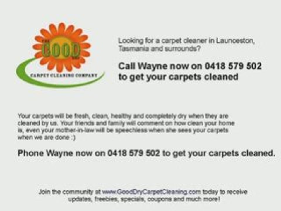 Best Carpet Cleaning Launceston Tasmania - 0418 579 502