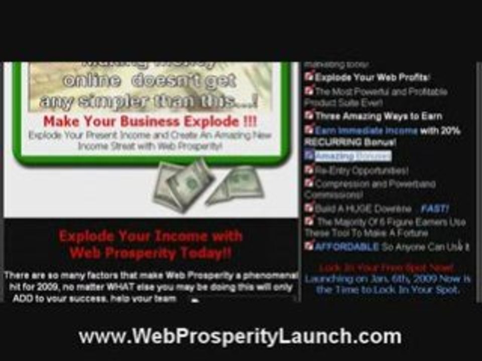WebProsperity Launch