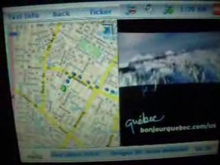 Gab et Leo dans un taxi Newyorkais nouvel an 2009