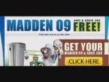 Free Madden NFL 09 Video Games & XBOX 360