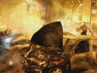 Voitures brulées