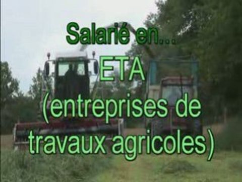 Yann et Vincent, jeunes salariés d'une entreprise agricole