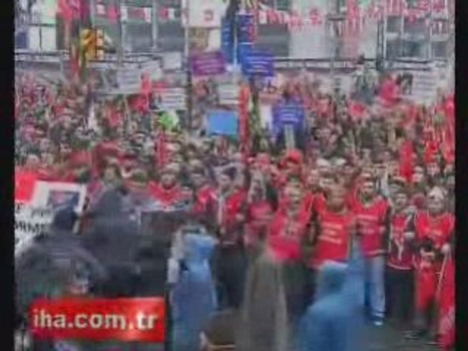 Saadetpartisi caglayan gazze mitingi