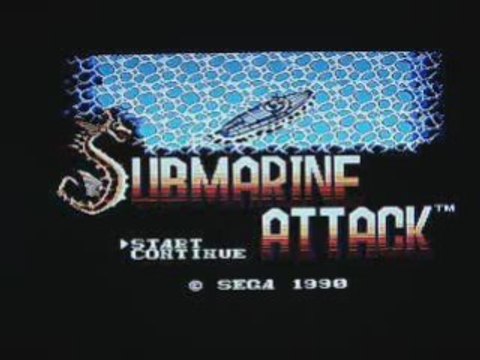 Videotest Submarine attack (master system)