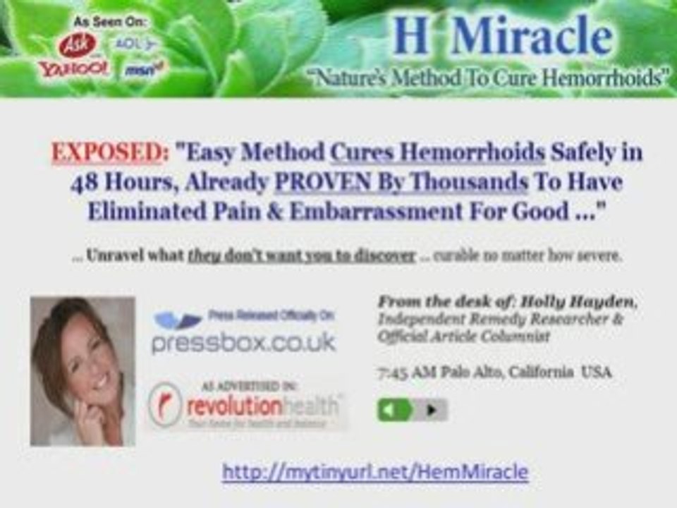 Hemorrhoids Relief Avoid Surgery
