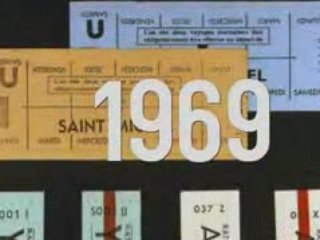 108 ans de tickets de métro