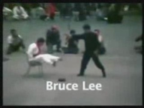 Bruce Lee au tournois de Long Beach...!