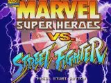 Marvel Super Heroes vs Street Fighter  Sega Saturn