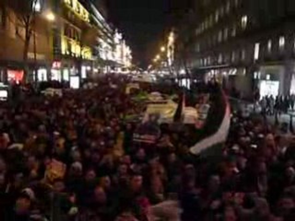 Grande Manifestation de soutient à Gaza  Paris 03/01/09 p24