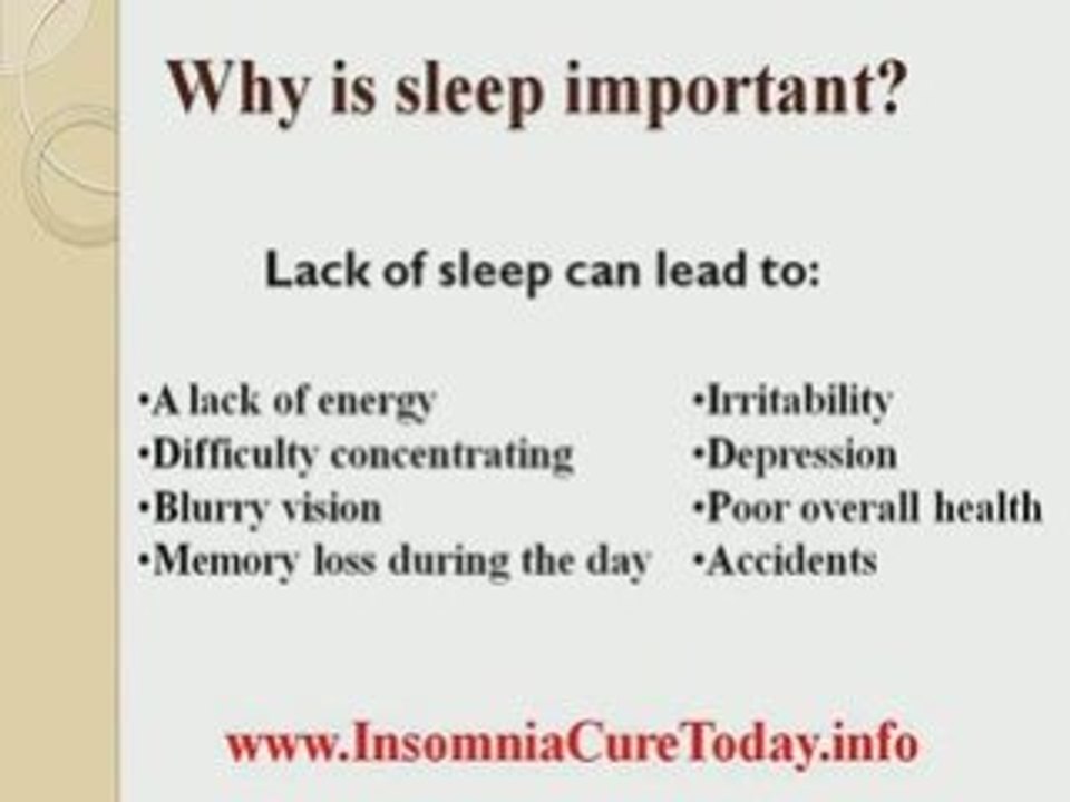 How to get insomnia relief with a natural sleep cure