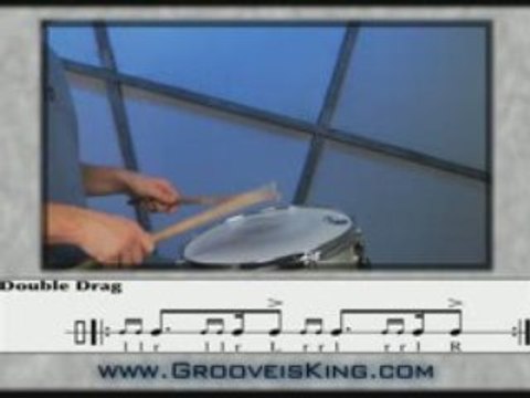 Double Drag - Rudiment - How to Play Drums - Drum Lessons