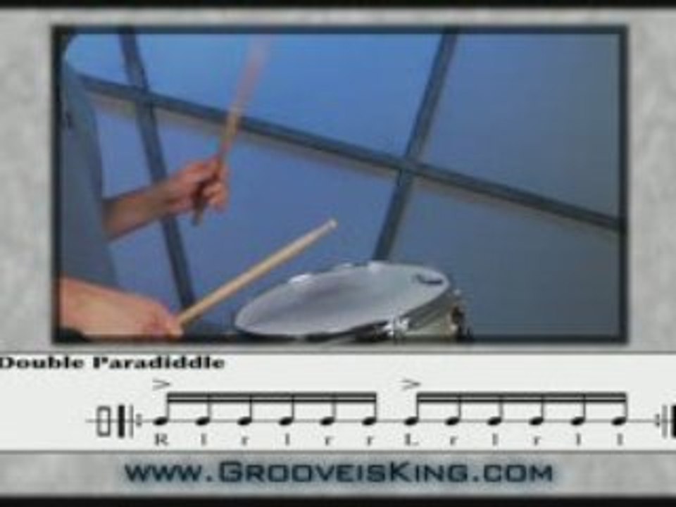 Double Paradiddle - Rudiment - Play Drums - Drum Lessons