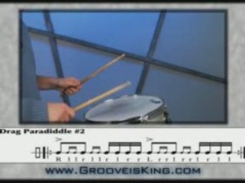 Drag Paradiddle 2 - Rudiment - Play Drums - Drum Lessons