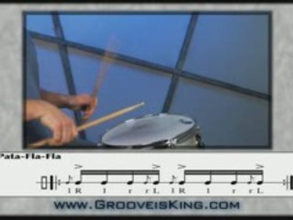 PataFlaFla - Drum Rudiment - Play Drums - Drum Lessons