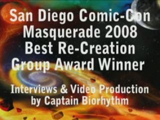 Captain Biorhythm Interviewed Best  Re-creation Group Award