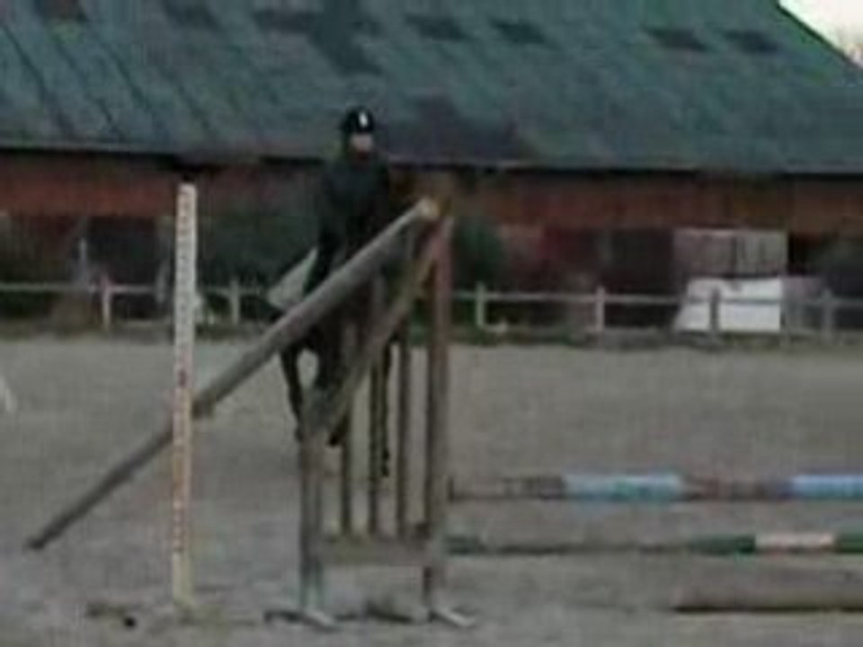 Cours saut : Estelle et Lorenzo