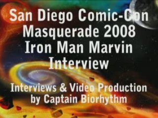 Captain Biorhythm Interviewed Iron Man Marvin Constestant