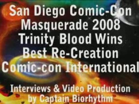 Trinity Blood Anime Group Wins Award San Diego Comic Con