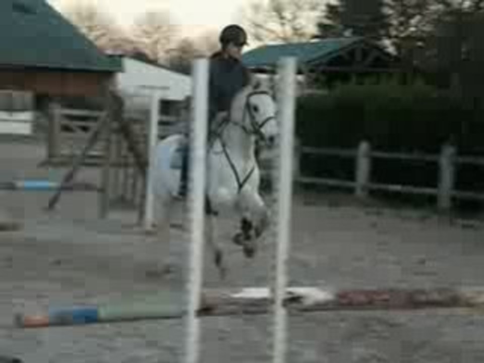 Cours saut : Laure et Habib