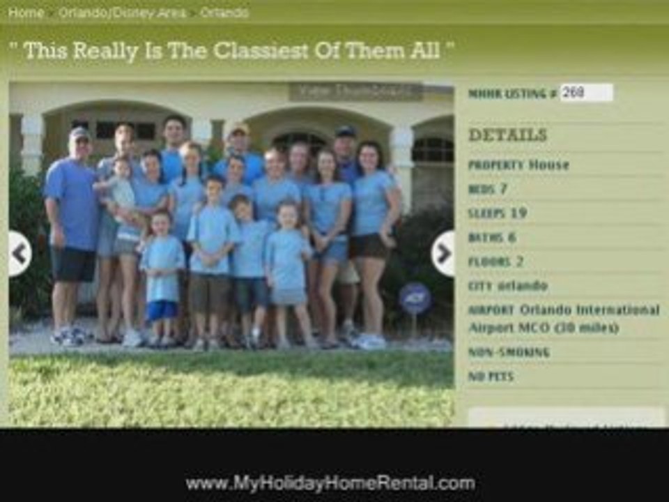 disney world vacation rentals, florida vacation rentals, orl