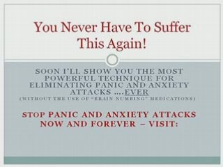Overcome Panic Attacks