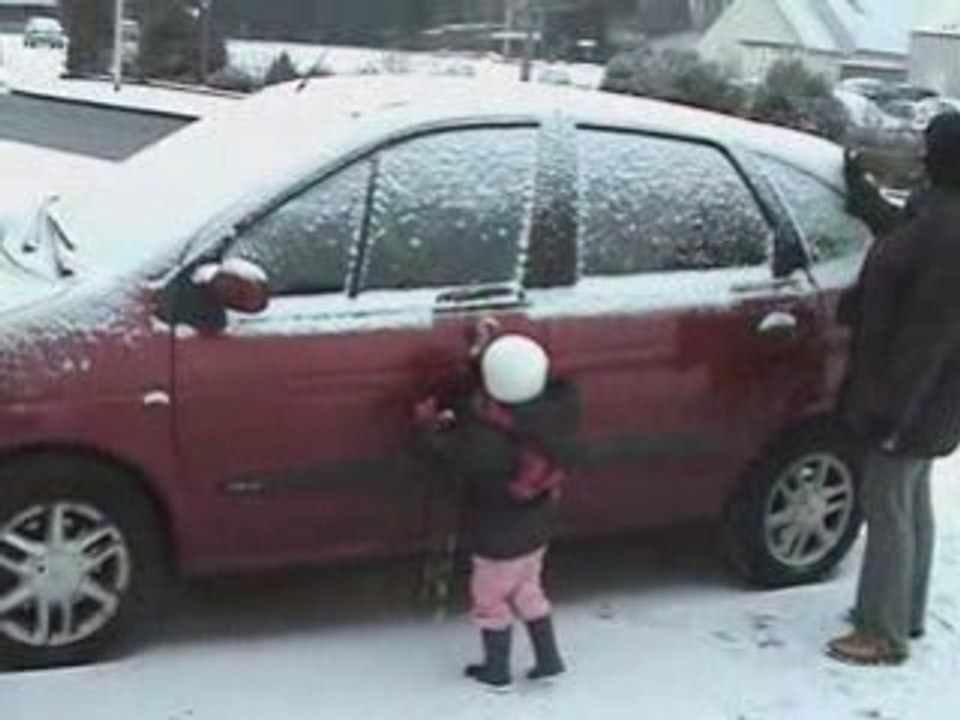 Fiona et la neige