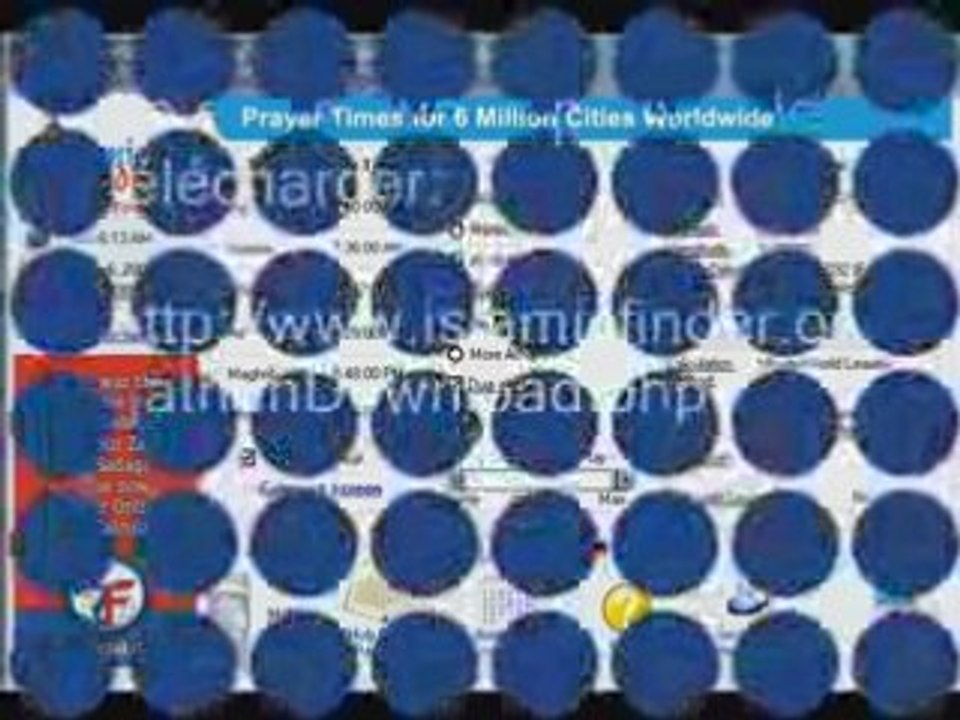 Athan, Horaires des prières en Islam