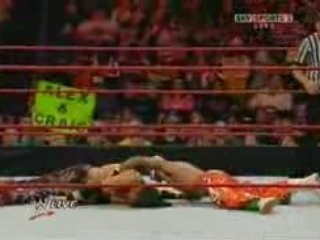 Rey Mysterio & Kofi Kingston vs J.Morrison & Miz 5.1.09 P2