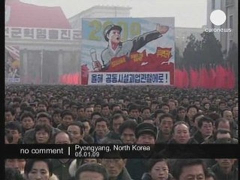 Nouvel an à Pyongyang en Corée du Nord