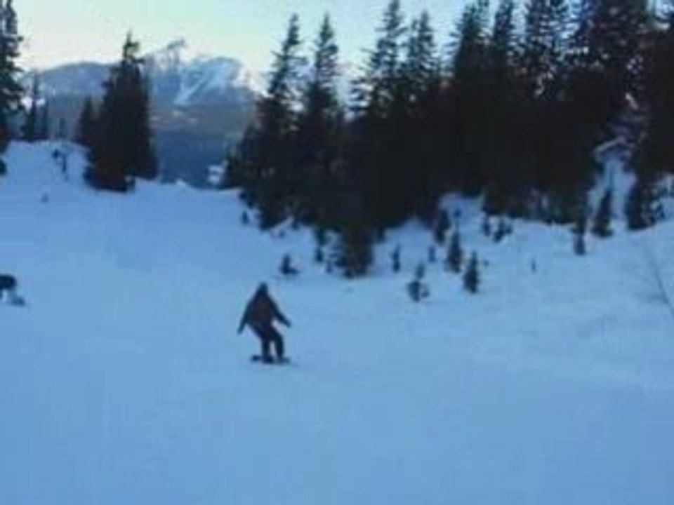 Inside Bonnets rouges Areches beaufort Janvier 2009