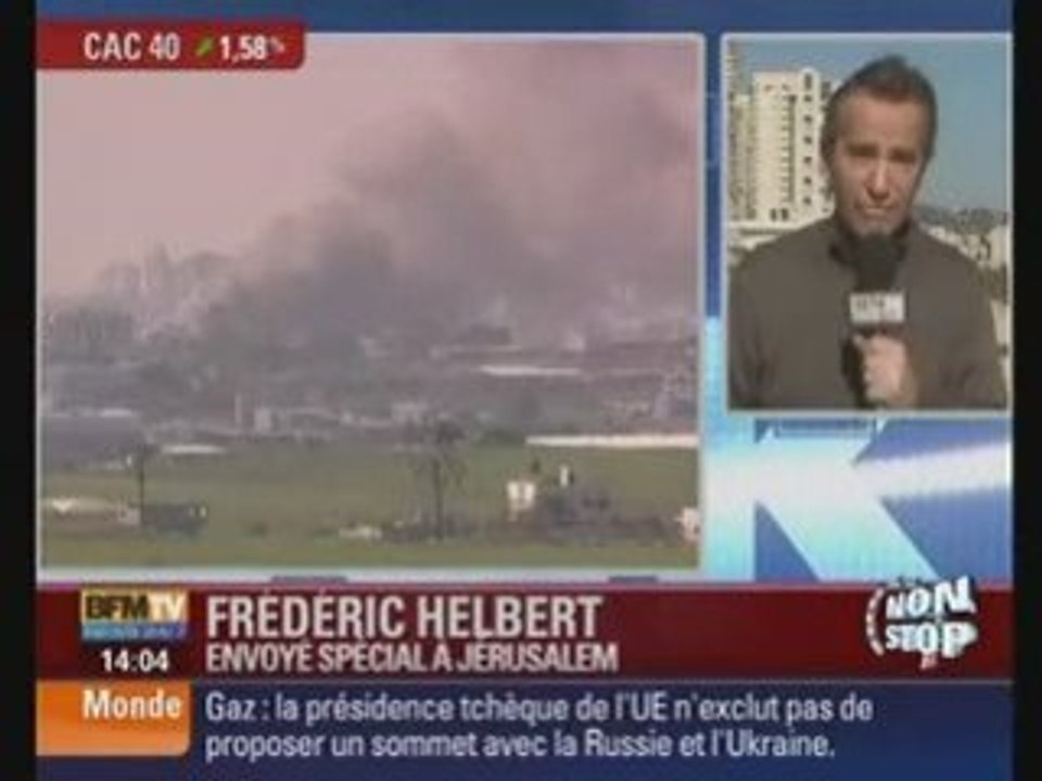 4éme jours d'offensive guerre de gaza Israel