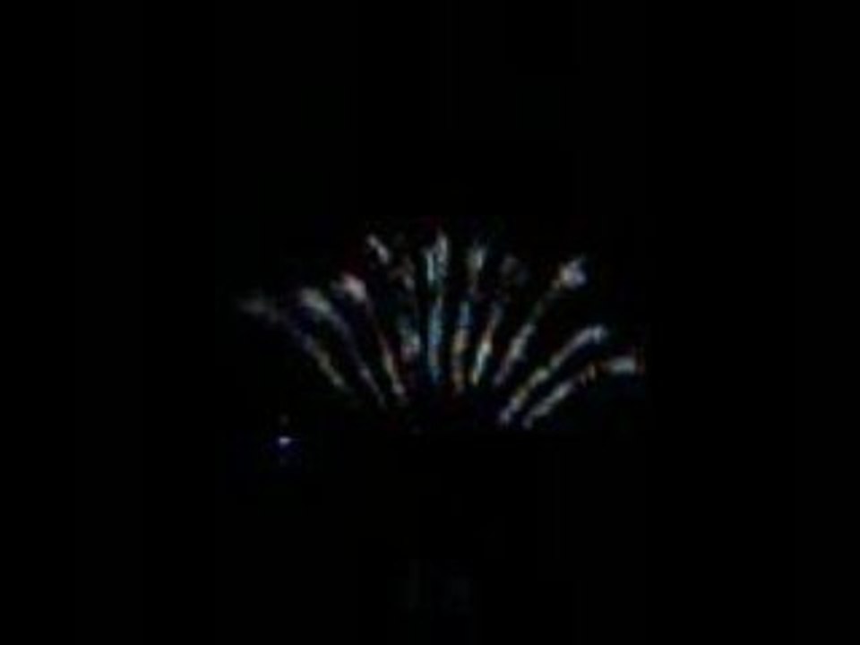 Les feux du première Août 2008 de Versoix