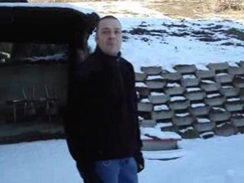 Jérôme sous la neige