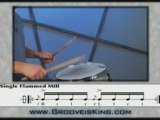 Single Flammed Mill - Drum Rudiment - Play Drums - Drum Less